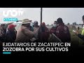 Por socav�n, ejidatarios de Zacatepec est�n en zozobra por sus cultivos