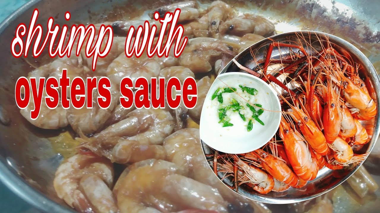 SHRIMP WITH OYSTER SAUCE || #shrimp recipe #how to cook #lutong pinoy