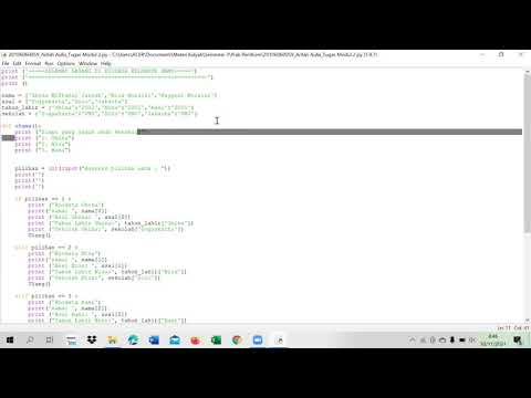 Tutorial membuat program