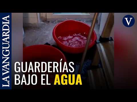 Preocupación por los efectos del temporal en varias de las guarderías de Barcelona