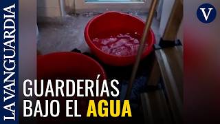Preocupación por los efectos del temporal en varias de las guarderías de Barcelona