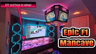 Epic F1 Mancave - DIY and How I Setup! by GAMEROOMTHEATER 31,024 views 6 months ago 18 minutes