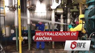 NEUTRALIZAÇÃO DE AMÔNIA NH3 - VAZAMENTO EM FRIGORÍFICO