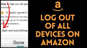 How to Log Out of all Devices on Amazon (2024) | Sign Out of all Devices Amazon