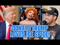 Donald trump talks ice spice and oj simpson