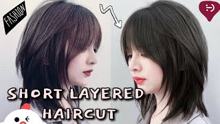 Short Layered Haircut✁ TUTORIAL [step by step]✧ screenshot 3