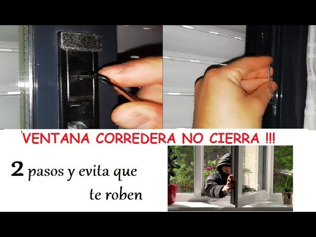 ▷🛠Cambiar CONTRACIERRE ventana corredera⌛▷ 2/2 arreglar ventana aluminio  que no cierra 