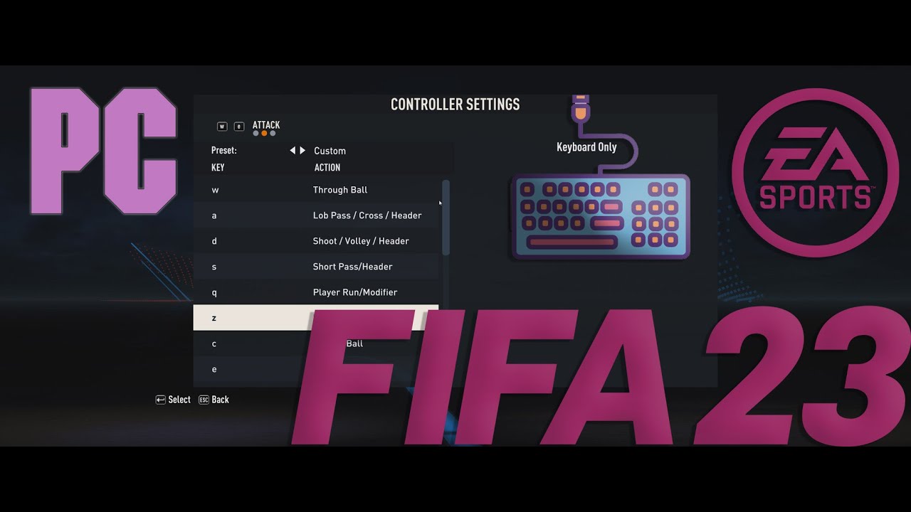 FIFA 23 Controls List