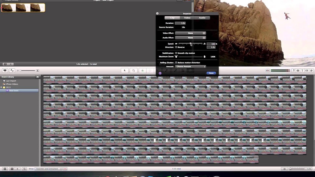How To Make A Clip Slow Motion In iMovie 11' YouTube