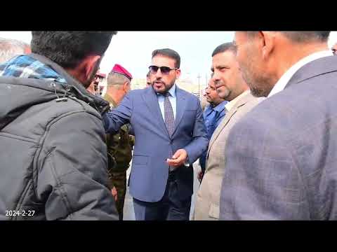 محافظ ميسان يقوم بجولة ميدانية لغرض الإشراف والمتابعة على عدد من المشاريع في مركز المدينة