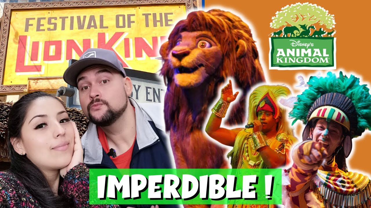 Animal Kingdom 2022🟢 Show del Rey Leon ESPECTACULAR 🟢 CONSEJOS Y TIPS Disney World 🟢