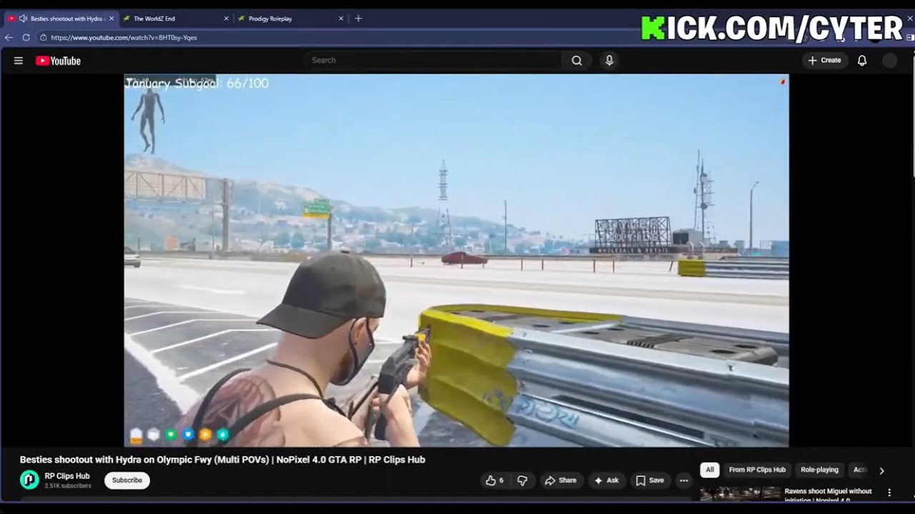 Cyter reacts to Besties vs Hydra at MP, LS, Highway, Jetty and Dutch London | Prodigy 2.6 | GTA