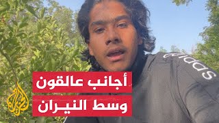 شاهد| أجانب يوثقون أوضاعهم المأساوية في السودان