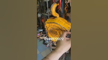 pa lăng xích kéo tay 3 tấn kito nhât bãi xích đơn lưỡi búa dài 3 mét #tá_pa_lăng_nhật_bãi