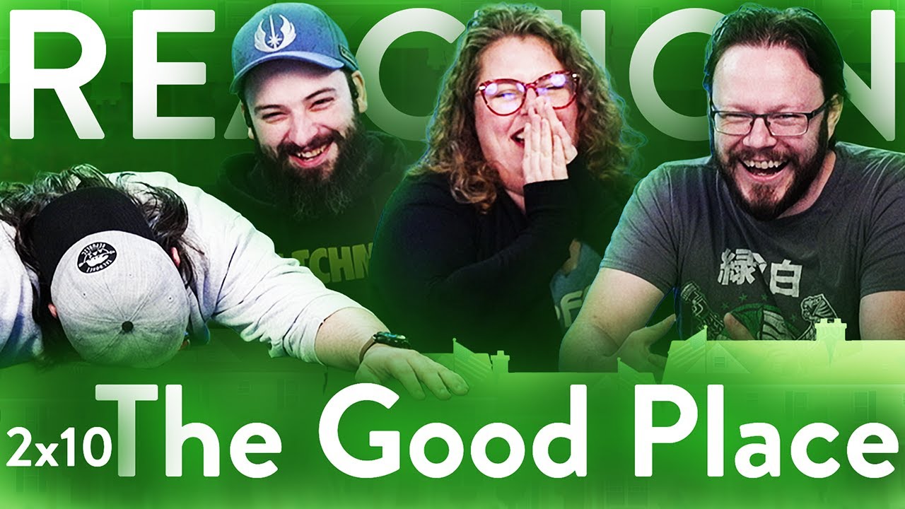 The Good Place 2x10 REACTION!! "Rhonda, Diana, Jake, and Trent"