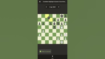 chess.com daily puzzle 6/4/2024 #chess #chesspuzzle #checkmate #rooksacrifice #gothamchess