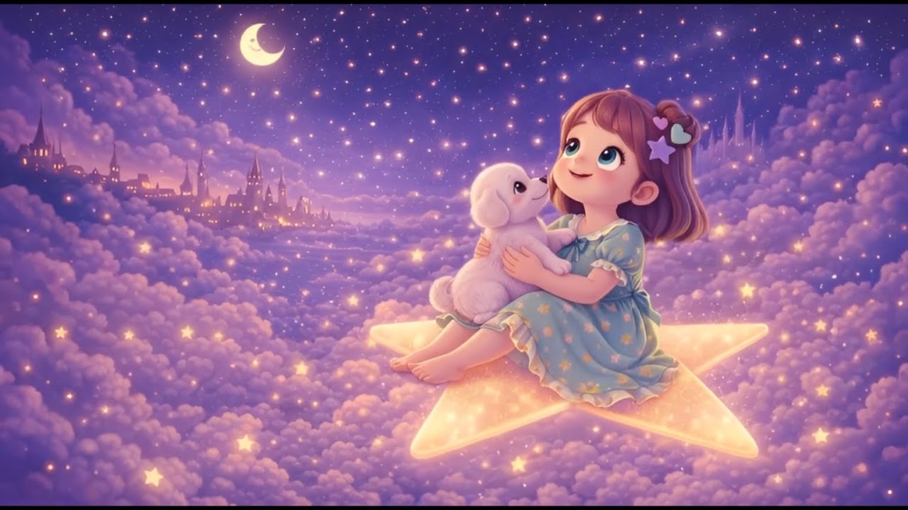 Calm Time with Nana Ep 30 ⭐ Giant Glowing Star | 寶寶睡眠音樂 | Gentle Sleep Music (Music Only)