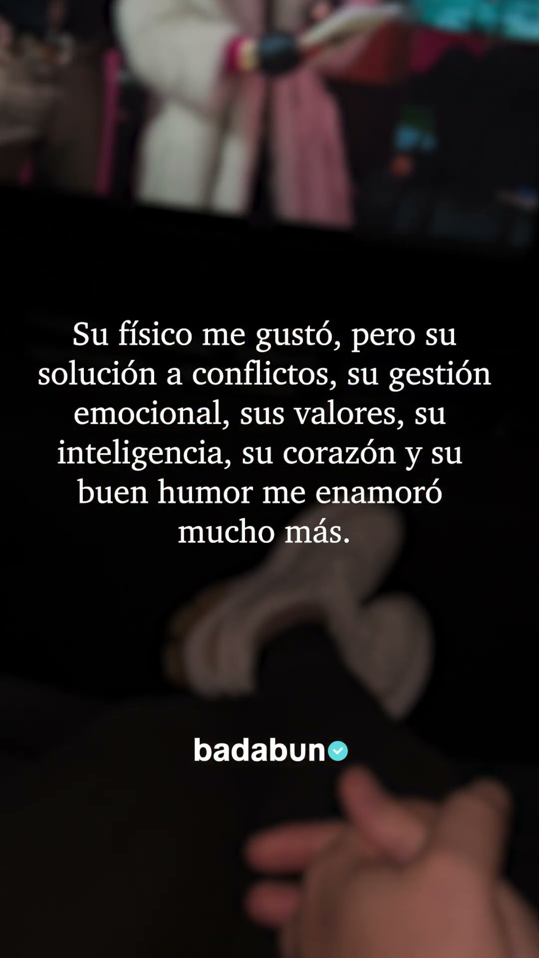 Por eso me enamoré de ti ?