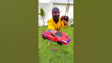 Remote Control Rc Spiderman Toy Car Unboxing 💥