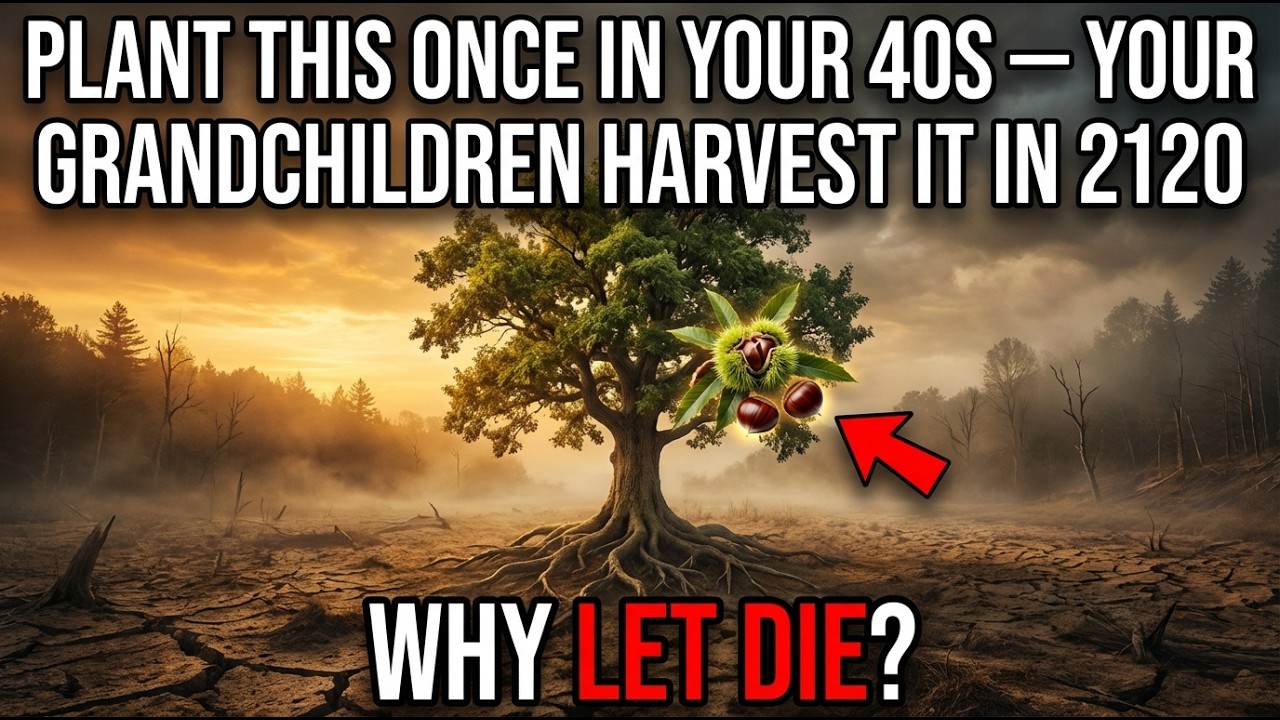 Plant This Once in Your 40s — Your Grandchildren Harvest It in 2120