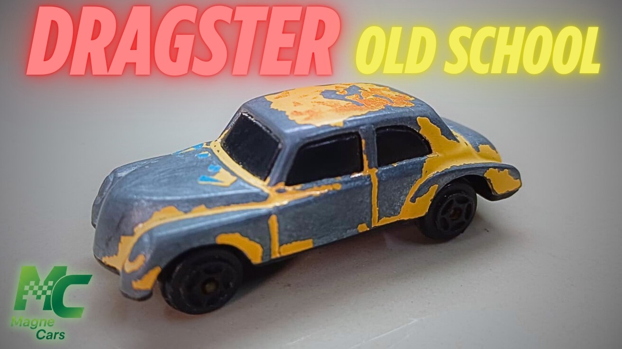 RESTOMOD E CUSTOMIZATION DIECAST DRAGSTER OLD SCHOOL