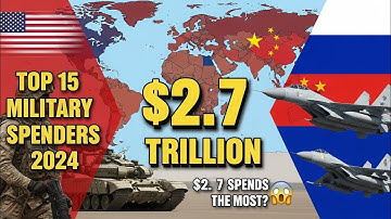 Top 15 Countries by Military Spending in 2024 | Global Defence Budget Report 