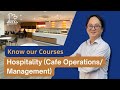 Know our courses    hospitality cafe operations management