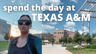 Spend the day with me at Texas A&amp;M | college vlog