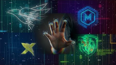 Biometrics Fingerprint Logo Reveal After Effects Templates