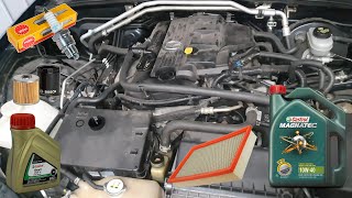 Big maintenance (mazda MX5) how to do it