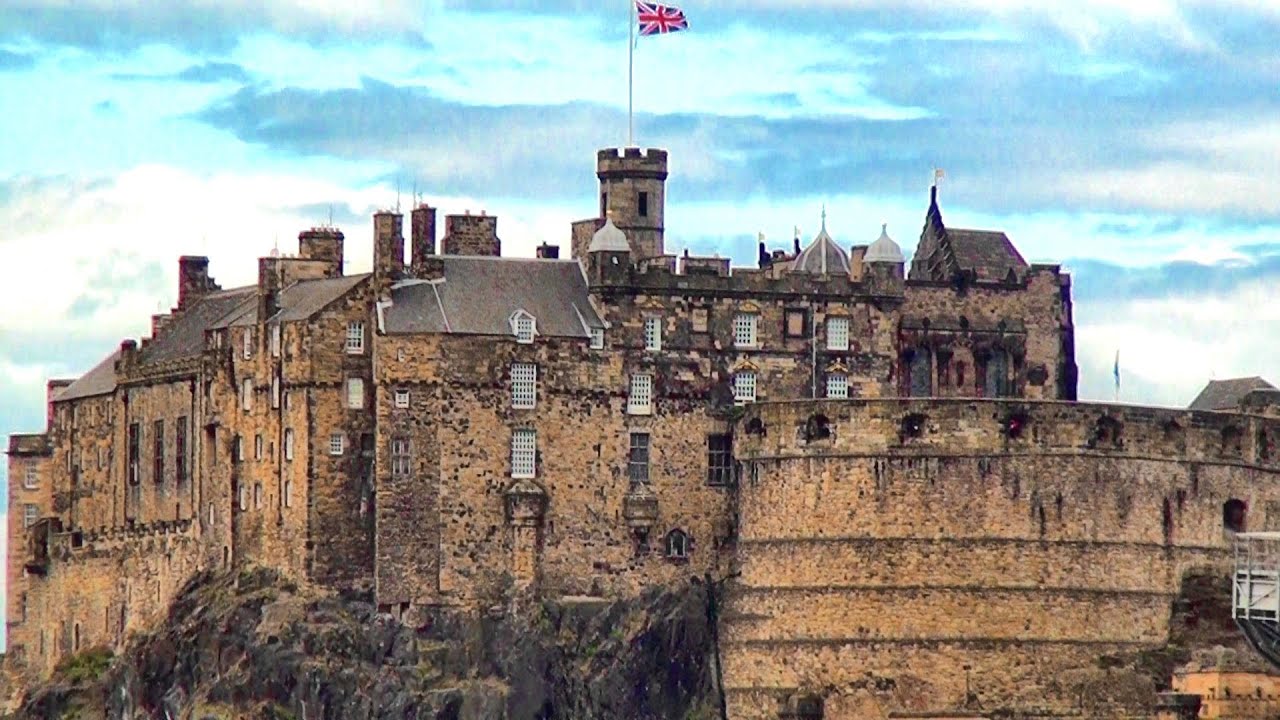 3D SCOTLAND Edinburgh Castle - Side by Side 3D