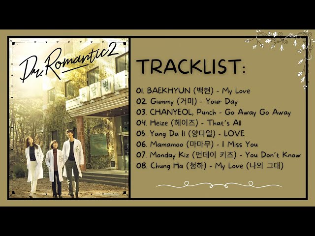 [ FULL PLAYLIST ] Dr. Romantic 2 OST | 낭만닥터 김사부2 | Doctor Romantic S2 class=