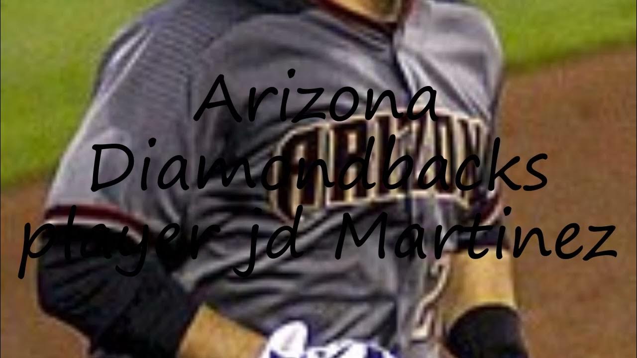 How to pronounce Arizona Diamondbacks player jd Martinez in English? YouTube