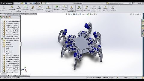 Pronto un Curso rapido de como diseñar y armar un hexapodo con microservos