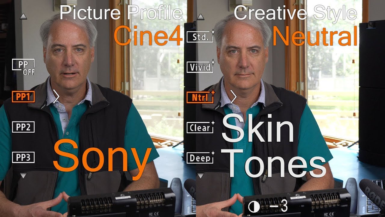 Regeringsforordning Megalopolis De er Sony a7 iii: Which Color Profile works best for Skintones? a7M3 - YouTube