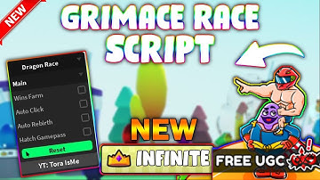 *NEW* Grimace Race Script (PASTEBIN 2023) (WINS AUTOFARM, AUTO REBIRTH, AUTO RACE, HATCH EGG)