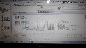 TivaC TM4C PWM Registros CodeComposer
