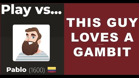 HOW TO BEAT PABLO (Chess.com Bot)