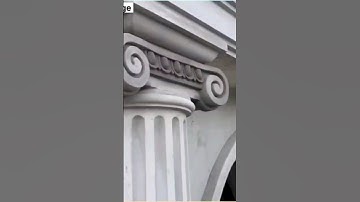 Decorate beautiful round porch columns using fine sand cement