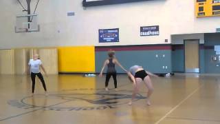 CLMS Dance tryouts 2016
