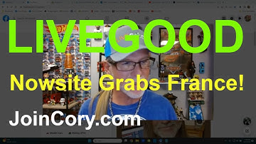 LiveGood Nowsite AI Gets Signup From France! Worldwide Leads