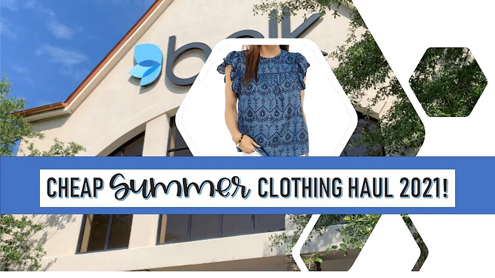 CHEAP SUMMER CLOTHING HAUL // MY FAVORITE STORE FO...