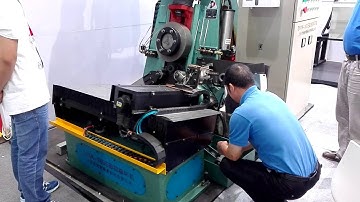 CNC Ring Rolling Machine Shown on Exhibition 2016