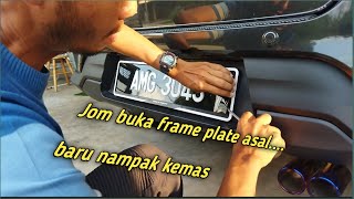 TUTORIAL BUKA PLATE NUMBER ASAL ...