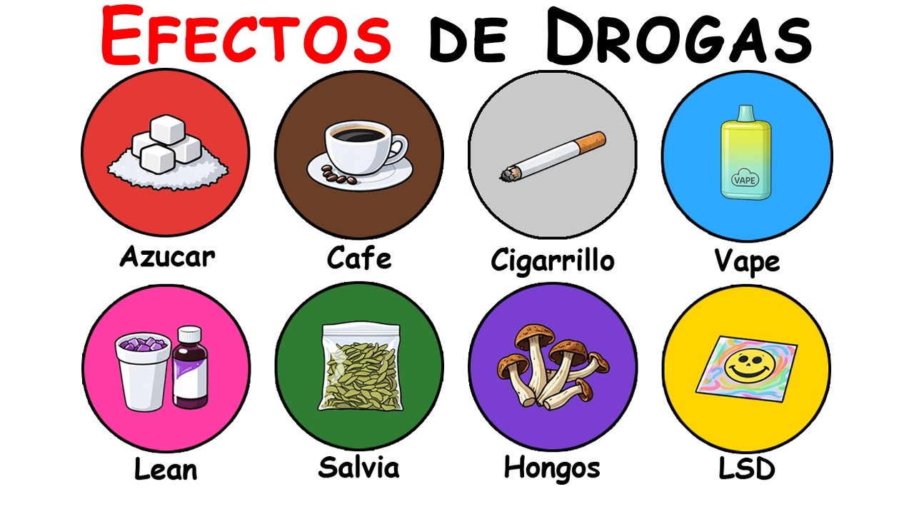 Cada Droga y Su Efecto Explicado | Las Que Tomas Cada Día (Parte 2)