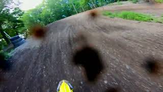 First day riding after my broken ankle at Back 9 MX!