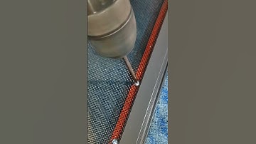 Stainless Steel Mesh Cutting, Screen Window Making#Window #door #qiangning