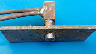 How To Make A Hole in Metal // Metal Bar Punching Tool