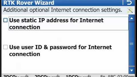 GS14 VRS RTK Rover Wizard Network Profile