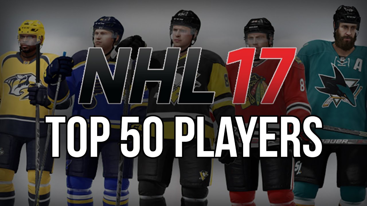 nhl 17 player ratings by team